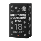 GEMSTONE & RHINESTONE BRUSH PACK