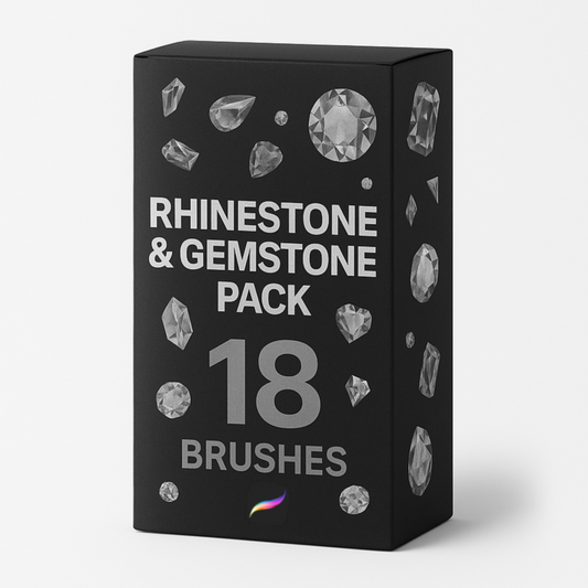 GEMSTONE/RHINESTONE BRUSH PACK