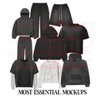 ESSENTIALS MOCKUP PACK (40+ MOCKUPS)