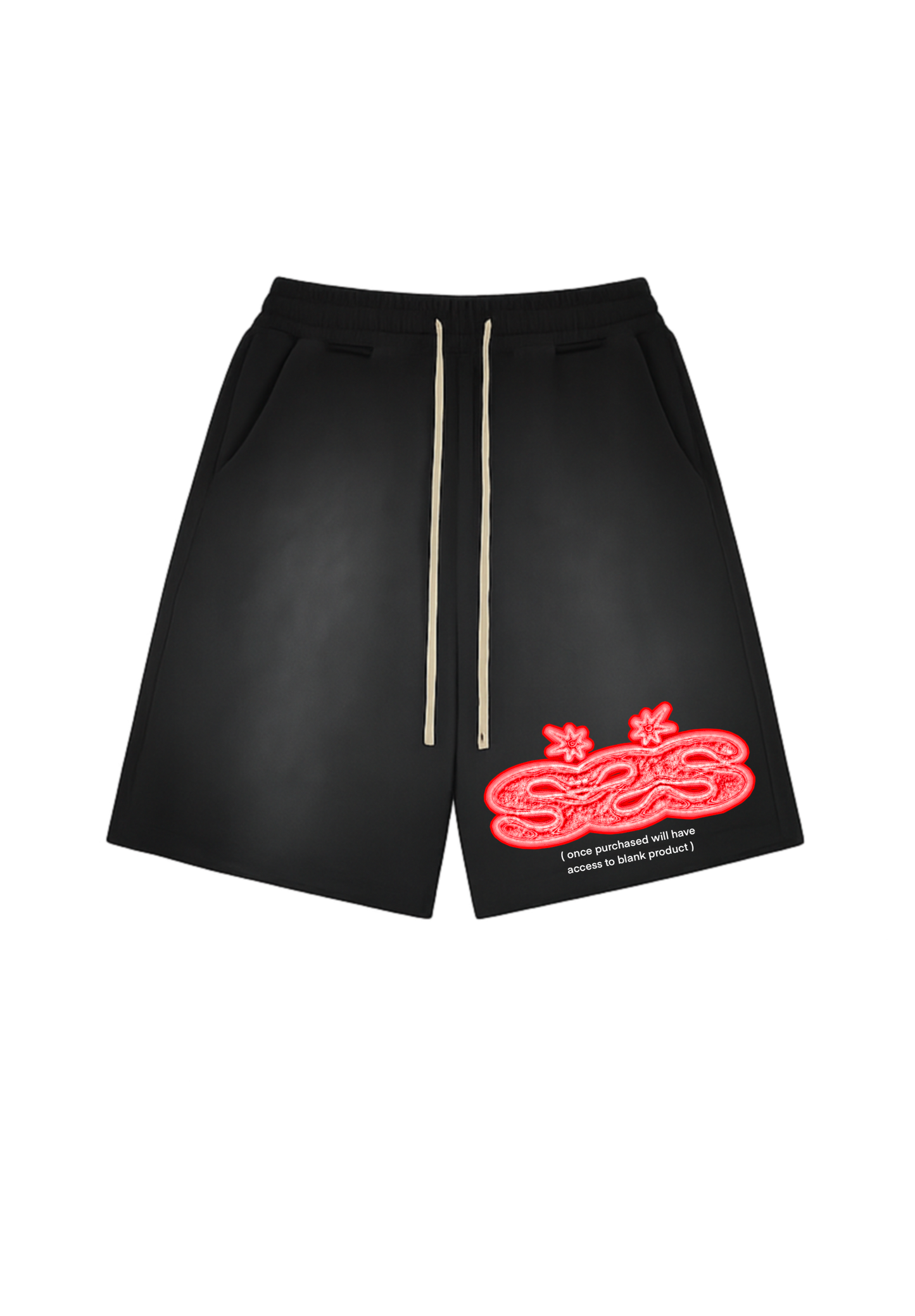 3D SWEATSHORTS MOCKUP