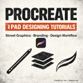 PROCREATE iPAD DESIGNING VIDEO TUTORIALS (10+ VIDEO TUTORIALS)