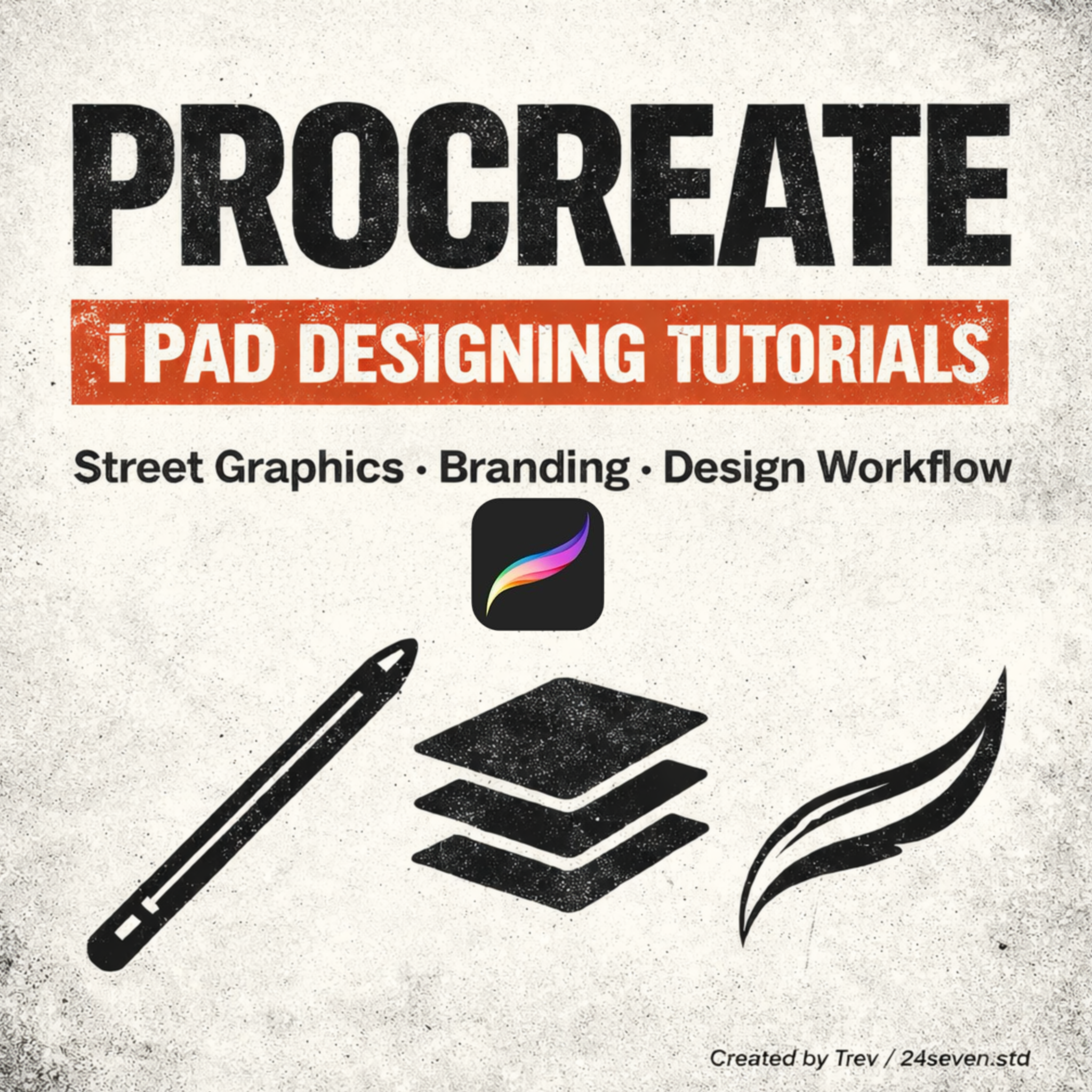 PROCREATE iPAD DESIGNING VIDEO TUTORIALS (10+ VIDEO TUTORIALS)